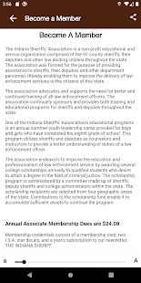 Indiana Sheriffs' Association 1.1.1 APK screenshots 3