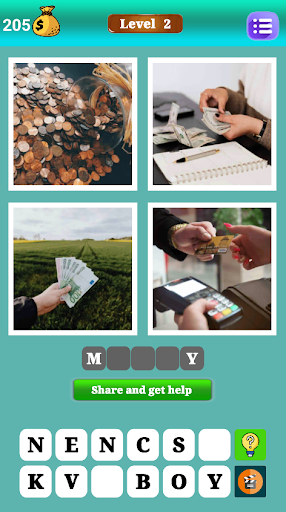 4 pics 1 word 2021 puzzle Game Screen 3