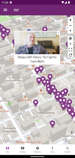 Screenshot of Ottawa Village Legacy Project