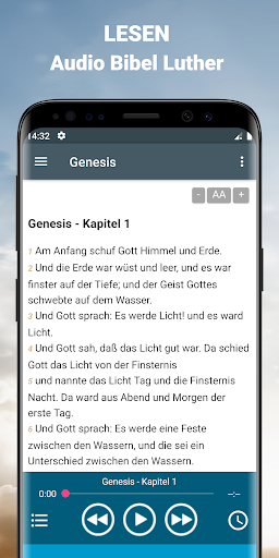 Deutsch Bibel mit audio mp3 Screen 3