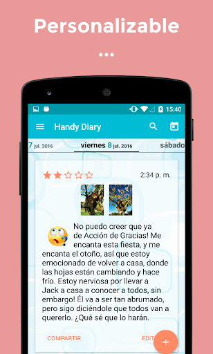 Diario secreto con contraseña screenshot 3