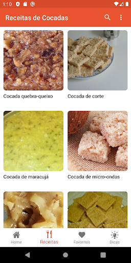 Receitas de Cocadas (DELICIOSA Screen 2