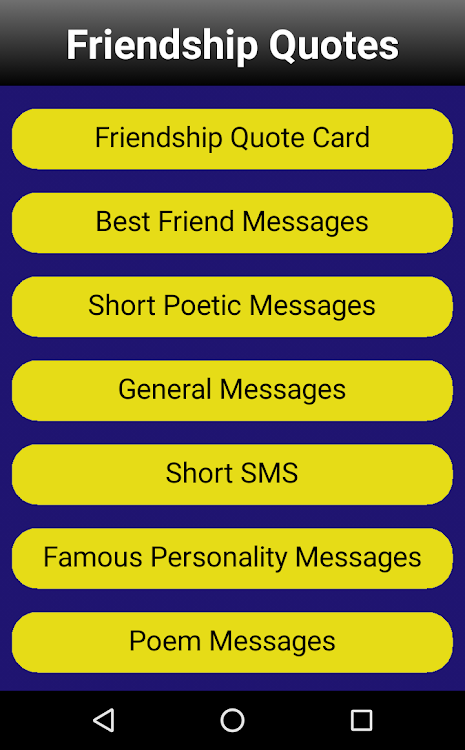 Friendship Quotes & Messages - 23.0.0 - (Android)
