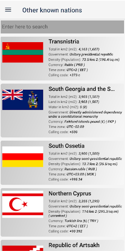 Country Insights Screen 3