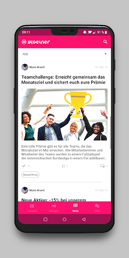 Android application Stölner Mitarbeiter-App screenshort