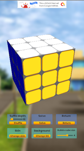 Rubicks Cube Simulator Screen 2