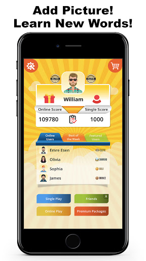 Online Hangman Word Game  APK MOD screenshots 3