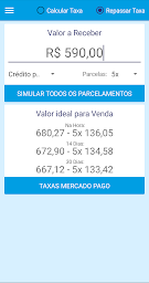 Taxas Mercado Pago