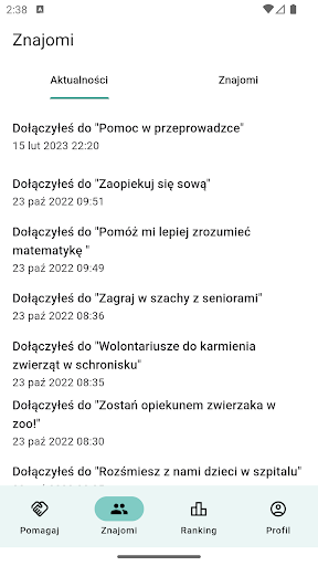 Pomagacze Screen 3