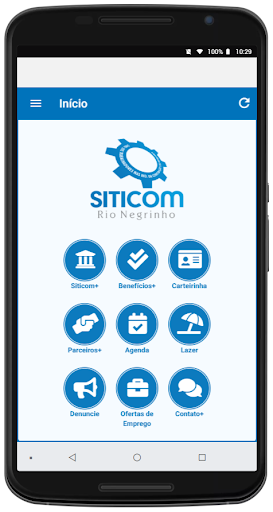 Android application Siticom Rio Negrinho screenshort