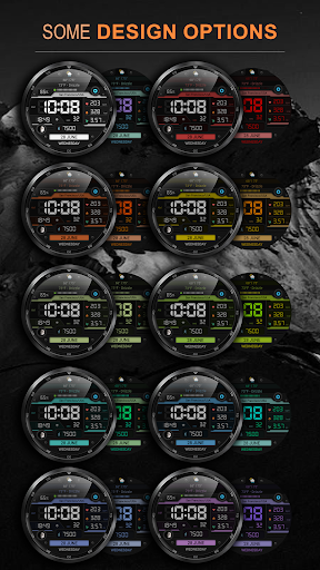 WFP 052 Digital watch face Screen 2