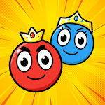 Cover Image of Download Red and Blue Ball : The Forest  APK