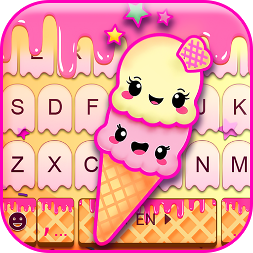 Cute Ice Cream Keyboard Theme logo