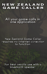 New Zealand Game Caller