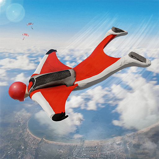 Wingsuit 스카이 다이빙 시뮬레이터 앱 아이콘