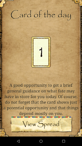 Egypt Tarot Cards Screen 3