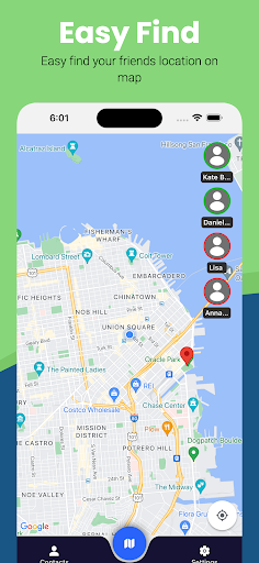 Android application Cell Phone Tracker by Number screenshort