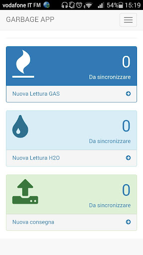 Android application GarbageAPP screenshort