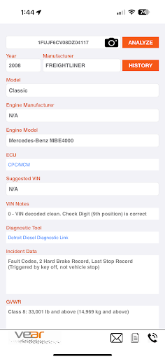 VINTrucks screenshot 4
