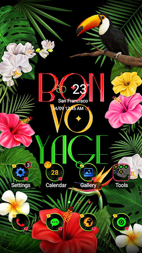 Android application Bon Voyage - Wallpaper screenshort