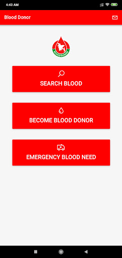 Android application Bangladesh Blood Donor screenshort