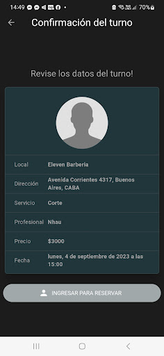 Eleven Barbería screenshot 11