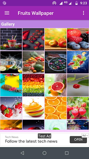 Fruits Wallpaper Gallery Screen 2