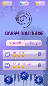 Gabby's Dollhouse Piano Tiles