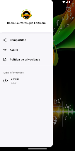 Rádio Louvores que Edificam Screen 2