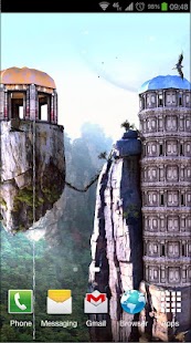 Fantasy World 3D LWP Скриншот