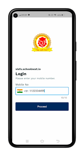 ParentApp - Vinayak Int School Screen 2