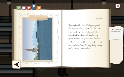 Android application The Migrants' Chronicles 1892 screenshort