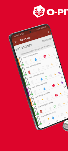 Android application O-PitApp screenshort