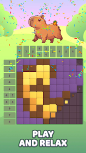 Nonogram Relax: Capybara Trip 3