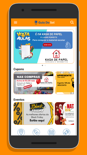 Android application Guia do Sol screenshort