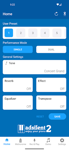 Android application adsilent 2 screenshort