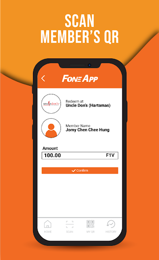 FoneApp Merchant Screen 3