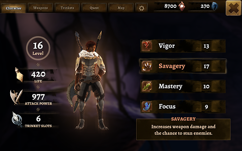 Grimvalor Screenshot