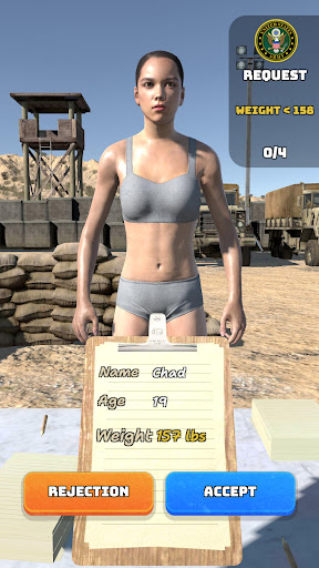 Android application Officer Simulator screenshort