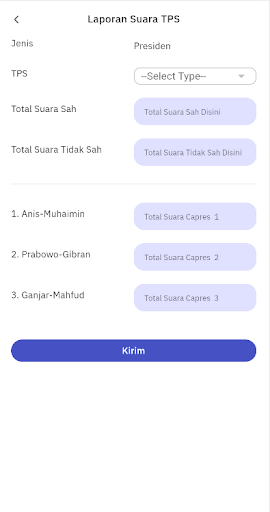 Android application Relawan Digital screenshort