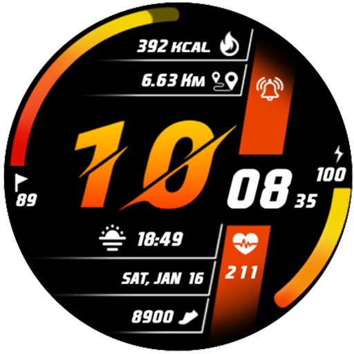 SportLine - Digital Watch Face logo