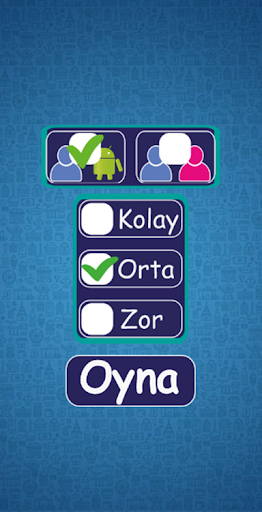 Android application sos oyunu screenshort