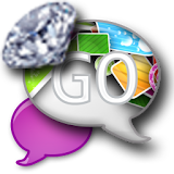 GO SMS - Abstract Diamonds icon