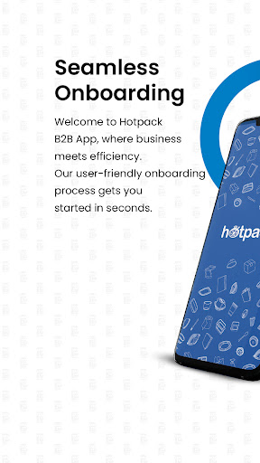 Android application Hotpack B2B screenshort