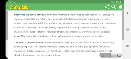 Physical Education 11th CBSE/RBSE Mobile App