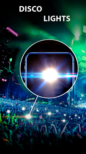 Screenshot of Bright Flashlight App Tactical