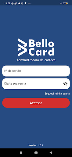 Android application Bellocard screenshort