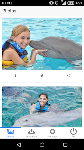 Android application Dolphin Memories screenshort