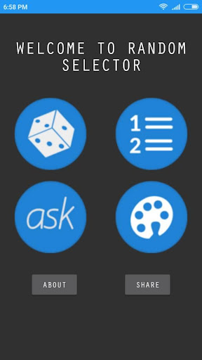 Random Selector Screenshot 1 - AppWisp.com
