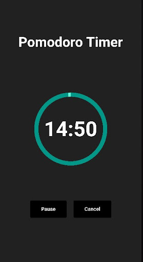 Pomodoro Timer Screen 3